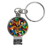 Lego, Toy Block, Colorfulness, Kids Nail Clippers Key Chain