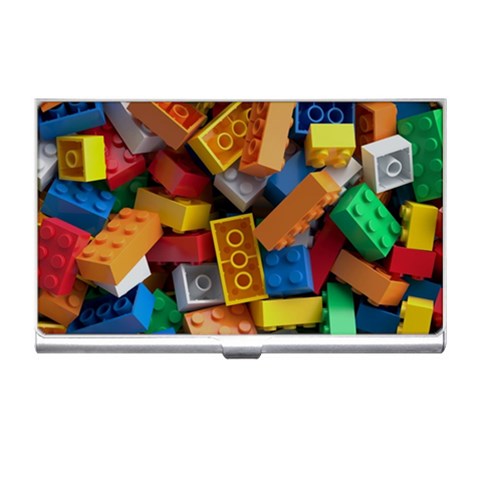 Lego, Toy Block, Colorfulness, Kids Business Card Holder from ArtsNow.com Front