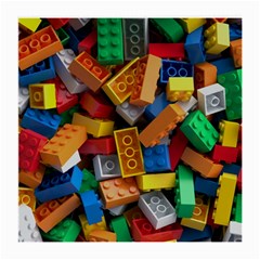 Lego, Toy Block, Colorfulness, Kids Medium Glasses Cloth (2 Sides) from ArtsNow.com Front