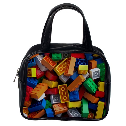 Lego, Toy Block, Colorfulness, Kids Classic Handbag (Two Sides) from ArtsNow.com Back