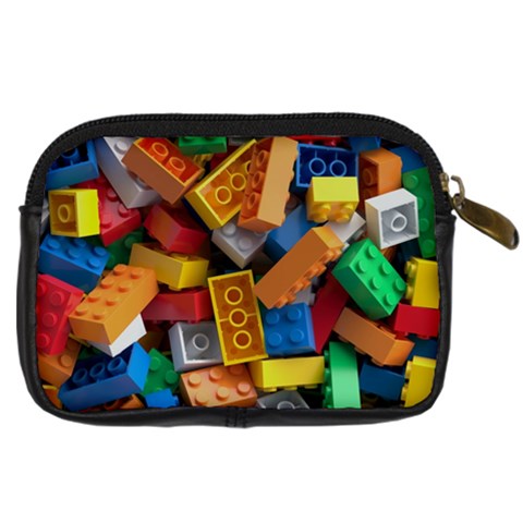 Lego, Toy Block, Colorfulness, Kids Digital Camera Leather Case from ArtsNow.com Back