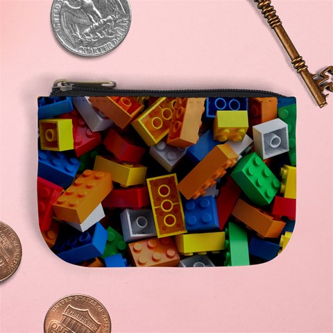 Lego, Toy Block, Colorfulness, Kids Mini Coin Purse from ArtsNow.com Front