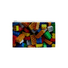 Lego, Toy Block, Colorfulness, Kids Cosmetic Bag (Small) from ArtsNow.com Front