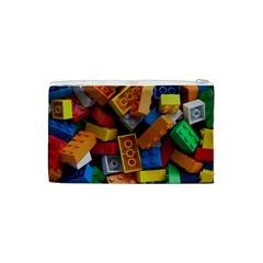 Lego, Toy Block, Colorfulness, Kids Cosmetic Bag (Small) from ArtsNow.com Back