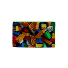 Lego, Toy Block, Colorfulness, Kids Cosmetic Bag (Small) from ArtsNow.com Back