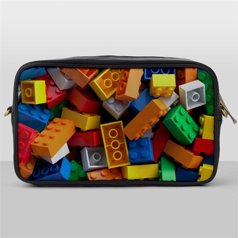 Lego, Toy Block, Colorfulness, Kids Toiletries Bag (One Side) from ArtsNow.com Front