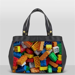 Lego, Toy Block, Colorfulness, Kids Oversize Office Handbag (2 Sides) from ArtsNow.com Front