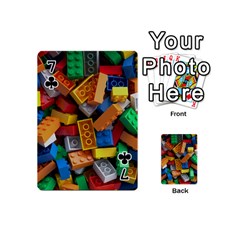 Lego, Toy Block, Colorfulness, Kids Playing Cards 54 Designs (Mini) from ArtsNow.com Front - Club7