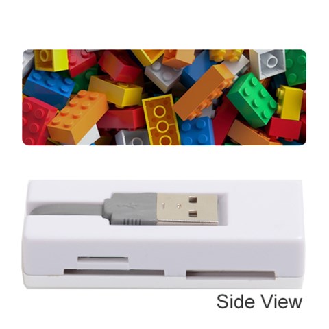 Lego, Toy Block, Colorfulness, Kids Memory Card Reader (Stick) from ArtsNow.com Front