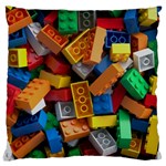 Lego, Toy Block, Colorfulness, Kids Large Cushion Case (Two Sides)