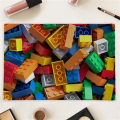 Lego, Toy Block, Colorfulness, Kids Cosmetic Bag (XXL) from ArtsNow.com Back