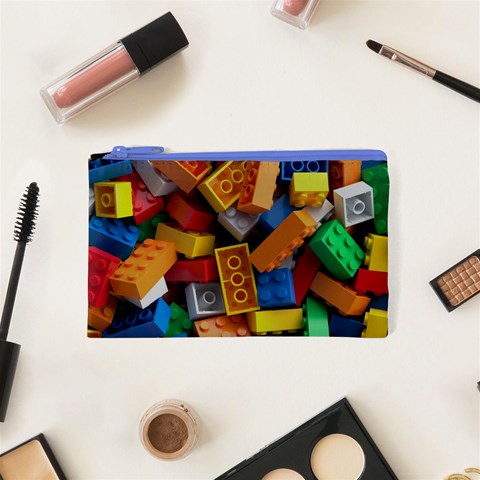 Lego, Toy Block, Colorfulness, Kids Cosmetic Bag (XS) from ArtsNow.com Front