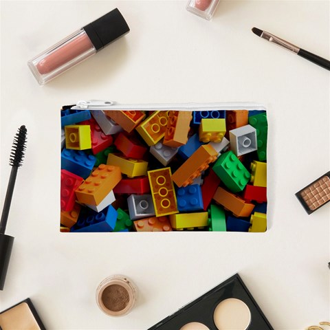 Lego, Toy Block, Colorfulness, Kids Cosmetic Bag (XS) from ArtsNow.com Front