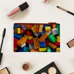 Lego, Toy Block, Colorfulness, Kids Cosmetic Bag (XS) from ArtsNow.com Back