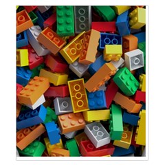 Lego, Toy Block, Colorfulness, Kids Duvet Cover Double Side (California King Size) from ArtsNow.com Back