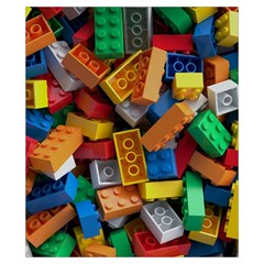 Lego, Toy Block, Colorfulness, Kids Drawstring Pouch (XS) from ArtsNow.com Back