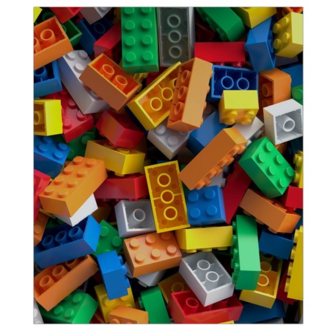 Lego, Toy Block, Colorfulness, Kids Waist Pouch (Small) from ArtsNow.com Back Strap