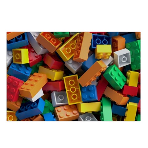 Lego, Toy Block, Colorfulness, Kids Belt Pouch Bag (Large) from ArtsNow.com Loop