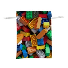 Lego, Toy Block, Colorfulness, Kids Lightweight Drawstring Pouch (S) from ArtsNow.com Front