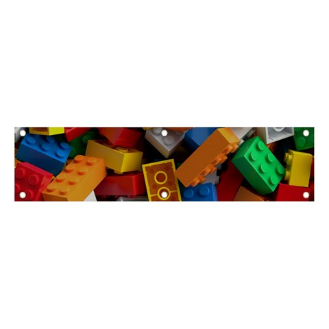 Lego, Toy Block, Colorfulness, Kids Banner and Sign 4  x 1  from ArtsNow.com Front