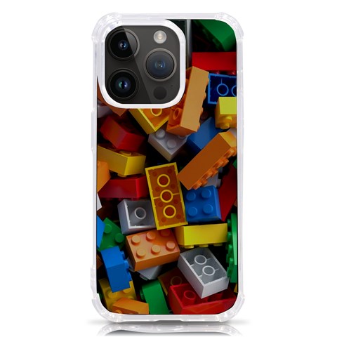 Lego, Toy Block, Colorfulness, Kids iPhone 14 Pro TPU UV Print Case from ArtsNow.com Front