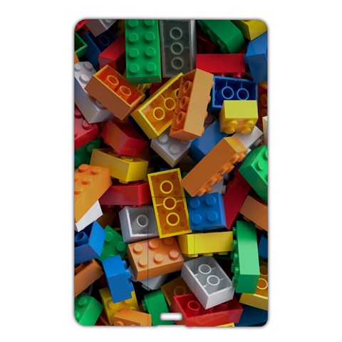 Lego, Toy Block, Colorfulness, Kids Name Card Style USB Flash Drive from ArtsNow.com Front