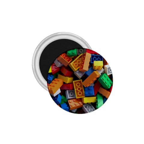 Lego, Toy Block, Colorfulness 1.75  Magnets from ArtsNow.com Front