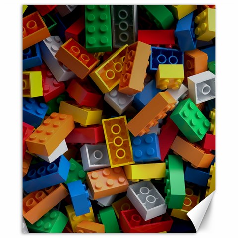 Lego, Toy Block, Colorfulness Canvas 20  x 24  from ArtsNow.com 19.57 x23.15  Canvas - 1