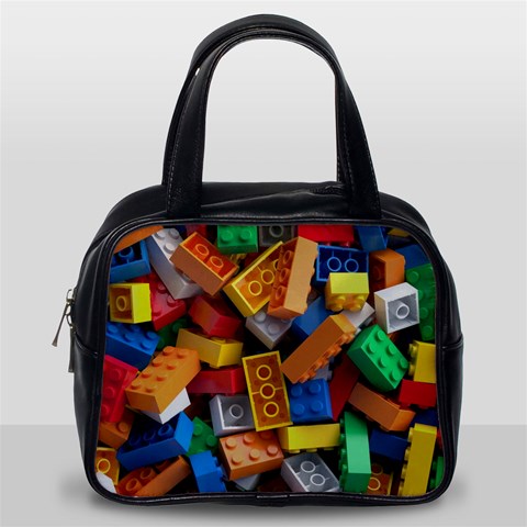 Lego, Toy Block, Colorfulness Classic Handbag (Two Sides) from ArtsNow.com Back