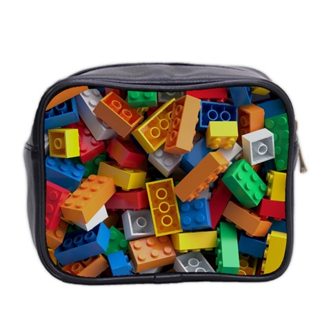 Lego, Toy Block, Colorfulness Mini Toiletries Bag (Two Sides) from ArtsNow.com Back