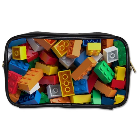 Lego, Toy Block, Colorfulness Toiletries Bag (Two Sides) from ArtsNow.com Front