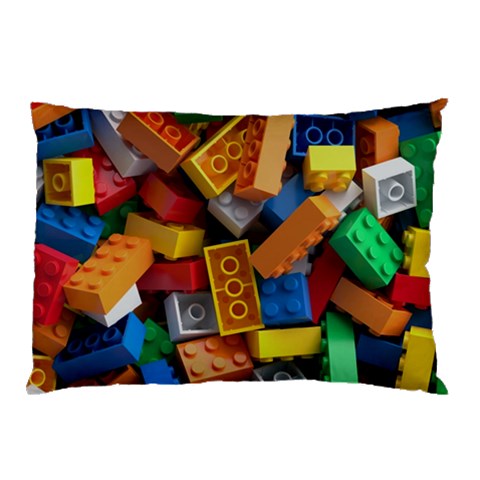 Lego, Toy Block, Colorfulness Pillow Case (Two Sides) from ArtsNow.com Front