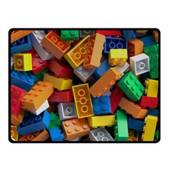 Lego, Toy Block, Colorfulness Two Sides Fleece Blanket (Small) from ArtsNow.com 45 x34  Blanket Front