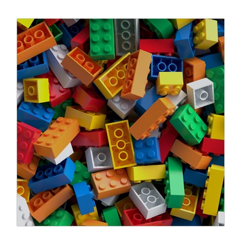 Lego, Toy Block, Colorfulness Duvet Cover (Queen Size) from ArtsNow.com Front