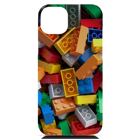 Lego, Toy Block, Colorfulness iPhone 14 Plus Black UV Print Case from ArtsNow.com Front