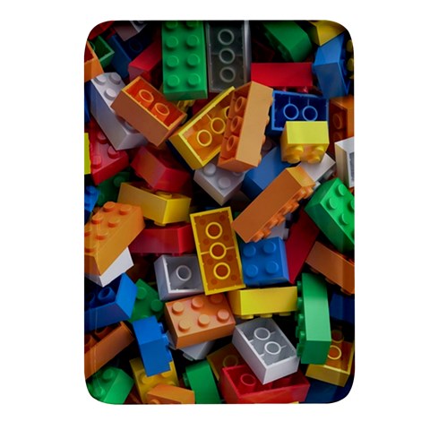 Lego, Toy Block, Colorfulness Rectangular Glass Fridge Magnet (4 pack) from ArtsNow.com Front