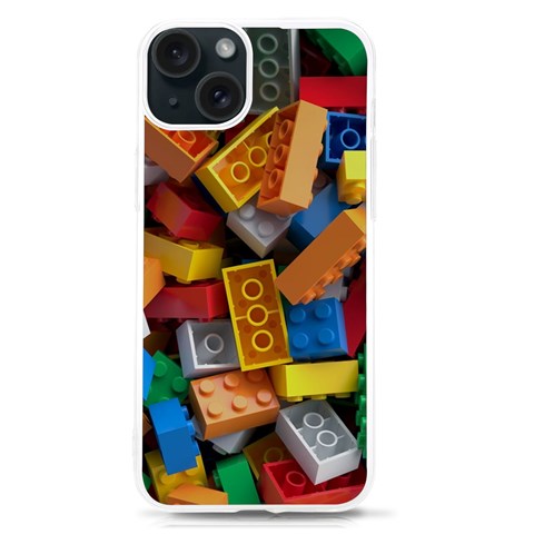 Lego, Toy Block, Colorfulness iPhone 15 TPU UV Print Case from ArtsNow.com Front