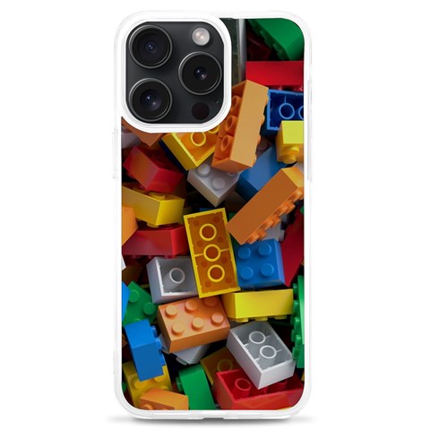 Lego, Toy Block, Colorfulness iPhone 15 Pro Max TPU UV Print Case from ArtsNow.com Front