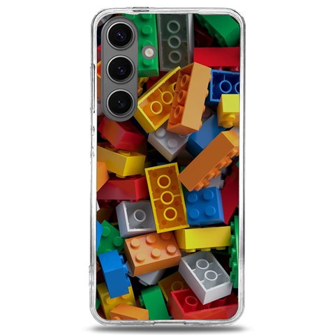 Lego, Toy Block, Colorfulness Samsung Galaxy S24 6.2 Inch TPU UV Case from ArtsNow.com Front