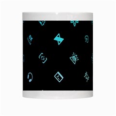 Noice, Dark, Gamer, Games, Gaming, Logo White Mug from ArtsNow.com Center