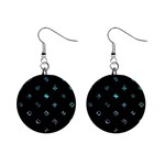 Noice, Dark, Gamer, Games, Gaming, Logo Mini Button Earrings