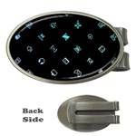 Noice, Dark, Gamer, Games, Gaming, Logo Money Clips (Oval) 