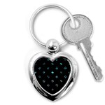 Noice, Dark, Gamer, Games, Gaming, Logo Key Chain (Heart)