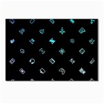 Noice, Dark, Gamer, Games, Gaming, Logo Postcards 5  x 7  (Pkg of 10)