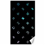 Noice, Dark, Gamer, Games, Gaming, Logo Canvas 40  x 72 