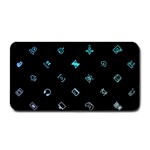 Noice, Dark, Gamer, Games, Gaming, Logo Medium Bar Mat