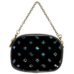 Noice, Dark, Gamer, Games, Gaming, Logo Chain Purse (Two Sides)