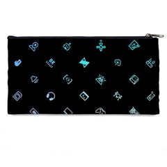 Noice, Dark, Gamer, Games, Gaming, Logo Pencil Case from ArtsNow.com Back