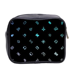 Noice, Dark, Gamer, Games, Gaming, Logo Mini Toiletries Bag (Two Sides) from ArtsNow.com Back