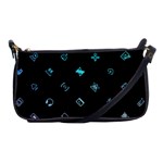 Noice, Dark, Gamer, Games, Gaming, Logo Shoulder Clutch Bag